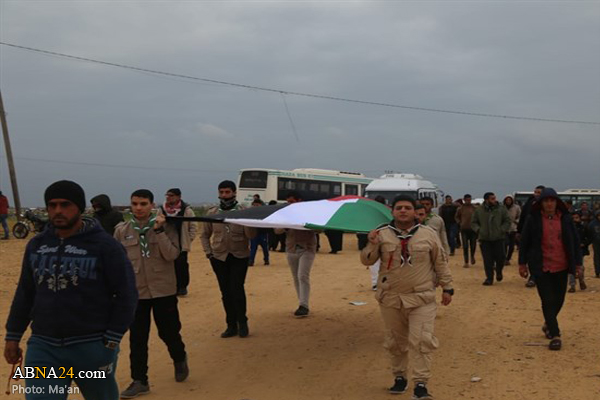 One Palestinian killed, six injured at eastern borders of Gaza