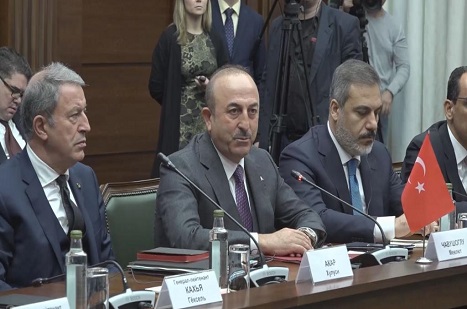 Moskova'daki Suriye gündemli Türk-Rus zirvesi tamamlandı