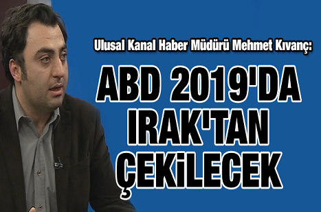 'ABD 2019'da Irak'tan çekilecek'