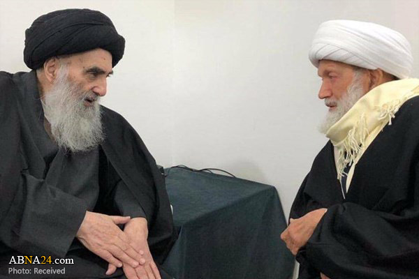 "لقاء السيستاني والشيخ قاسم" يشدّد على وقف القمع في البحرين وإنهاء خدمة حكومة البحرين للصهاينة