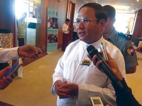 ျပည္ထဲေရးအၿမဲတမ္းအတြင္း၀န္ ဦးတင္ျမင့္ကုိ ျပည္ေထာင္စုအစုိးရအဖြဲ႕ ဒု၀န္ႀကီးအျဖစ္ ခန္႔အပ္