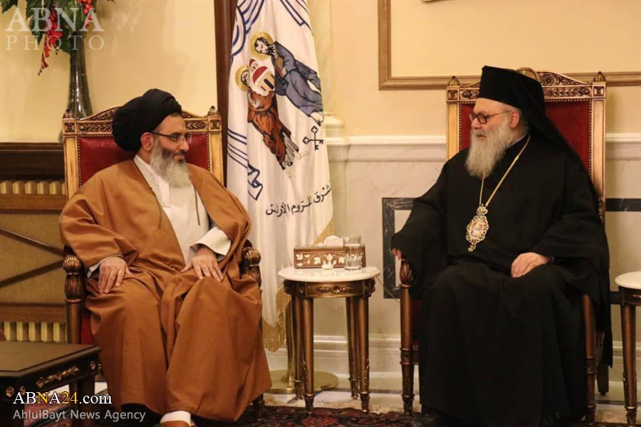 Supreme Leader’s envoy, Syrian patriarch discuss regional, religious issues / Pics