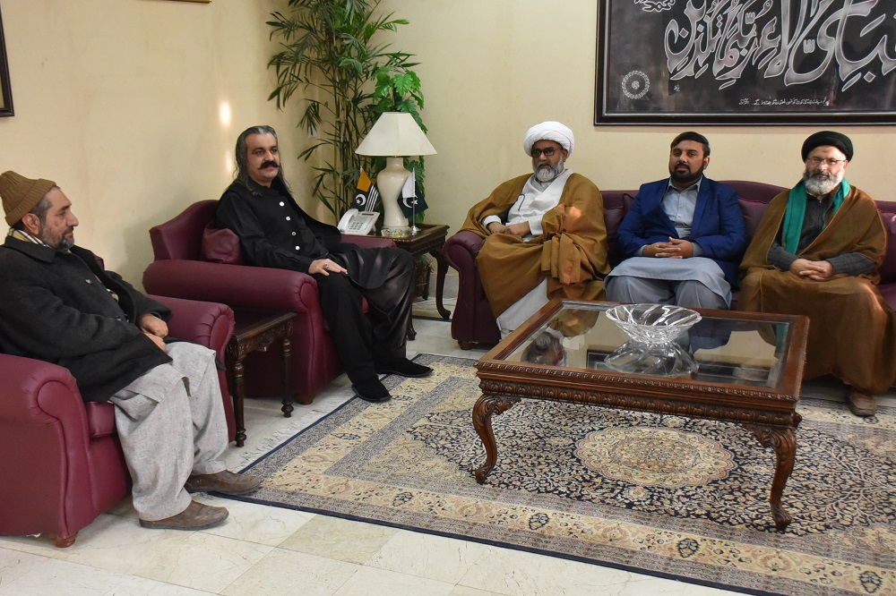 سربراہ ایم ڈبلیو ایم کی وفاقی وزیر برائے امور کشمیر و گلگت بلتستان سے ملاقات