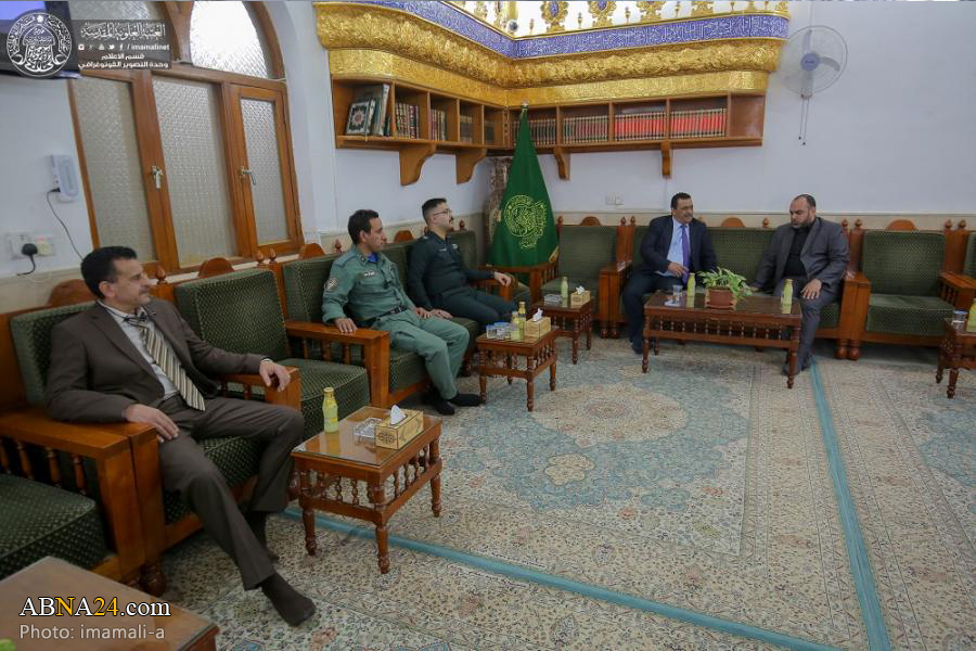 Tunisian ambassador to Iraq visits Imam Ali (AS) Holy Shrine / Pics