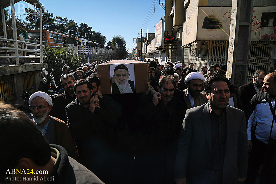 Photos: Funeral procession held for "Sheikh Muhammad Oji" in Qom