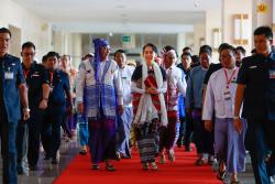 ၿငိမ္းခ်မ္းေရးအတြက္ ကရင္တိုင္းရင္းသားမ်ား၏ စြမ္းရည္ကိုအားကိုးေၾကာင္း ေဒၚေအာင္ဆန္းစုၾကည္ေျပာ