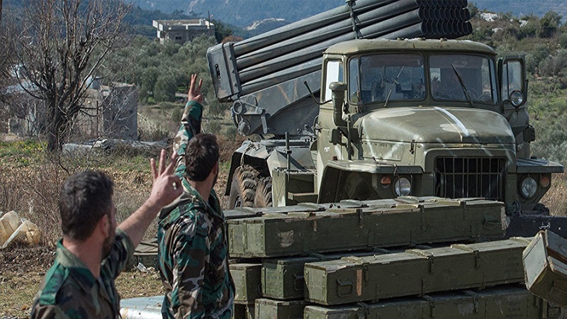 Syrische Armee schickt Militärausrüstung nach Hama und Idlib