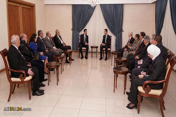 Syrian President meets Arab Lawyers’ Union delegation