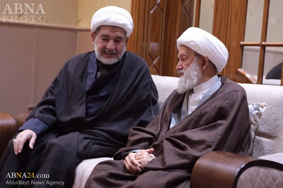 Perwakilan Majma Jahani AB di Irak Temui Syaikh Isa Qassim 