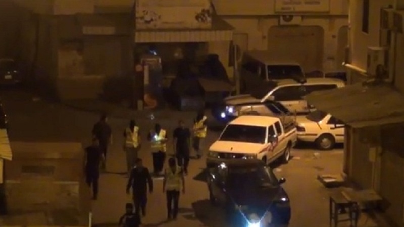 اعتقال مواطنين ومداهمة أكثر من 10 منازل في 5 مناطق بحرينية خلال الأسبوع الأول من يناير