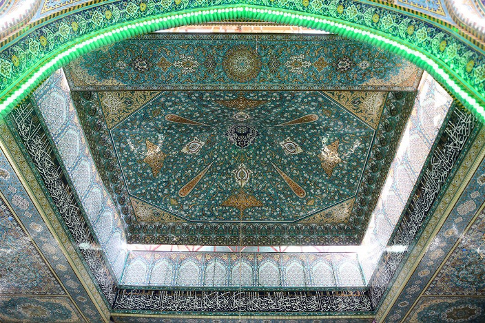 تقرير مصور/ موقع خيام عائلة الامام الحسين في المخيم الحسيني بحلتها الجديدة