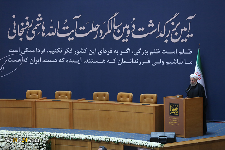 Pres. Rouhani: Hashemi’s name bound up with Iran’s glory