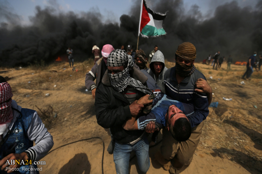 Palestinian woman killed, 25 injured in Gaza protests