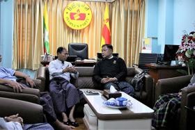 ျပည္သူ႔ပါတီႏွင့္ KNC မဟာမိတ္မူ၀ါဒဆို္င္ရာ ေဆြးေႏြး