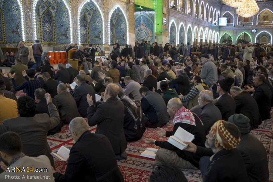 Suasana Majelis Doa Kumayl di Haram Sayid Abu al-Fadhl Abbas di Najaf