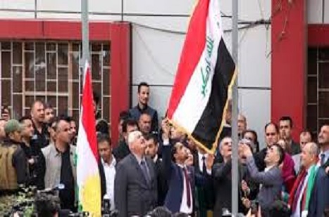 Irak Hükümeti IKYB’ye, bayrakları indirmesi için 24 saat süre tanıdı