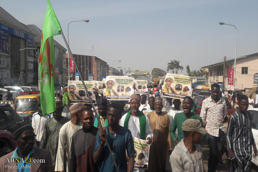 Photos: Peaceful Free Zakzaky protest staged in Kaduna, Nigeria