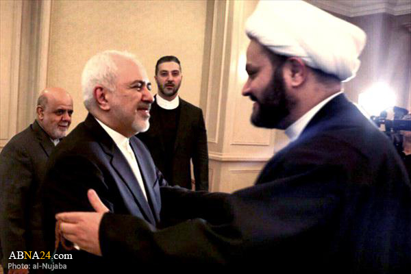 Iranian FM meets secretary general of al-Nujaba in Baghdad