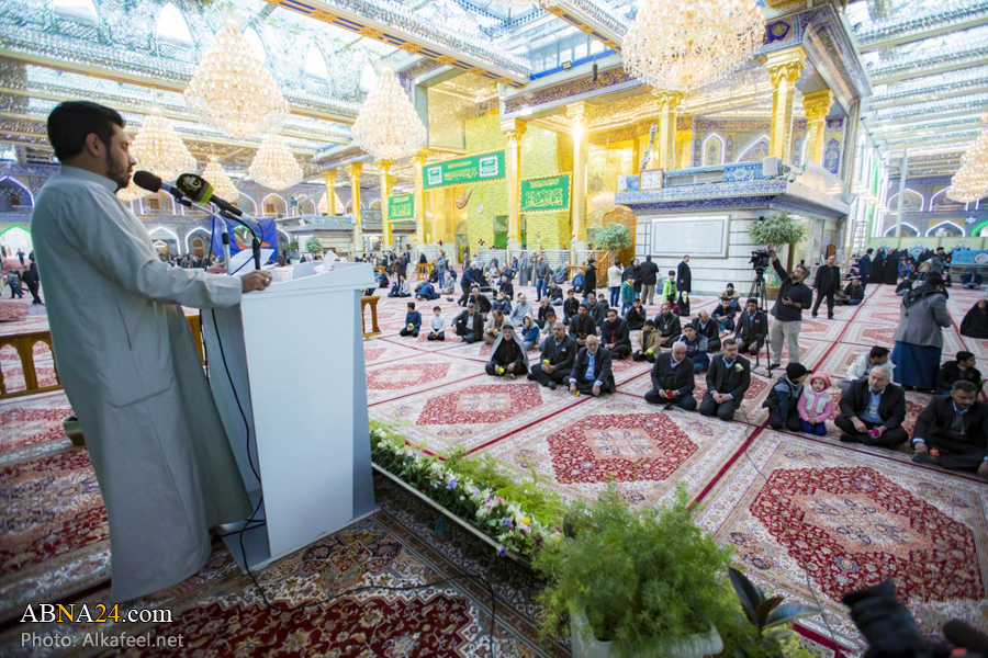 Anniversaire de la naissance de Sayyida Zainab (AS) au sanctuaire sacré de Hazrat Abbas (AS)