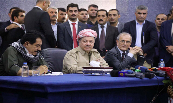 المحافظ الهارب يكشف عن مخطط لبارزاني لاحتلال كركوك ويصف الحشد بالقوات الغريبة
