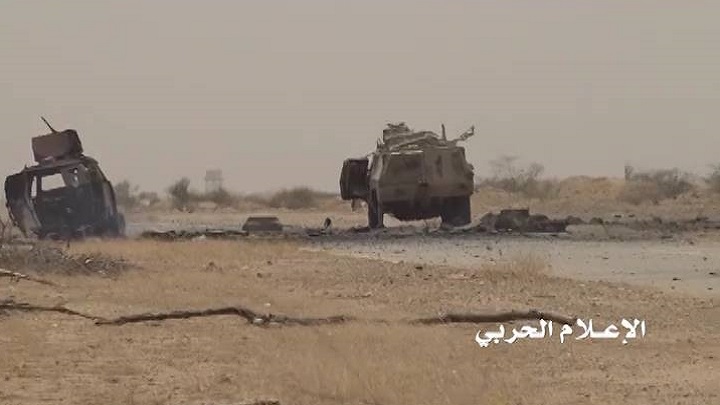 استعادة مواقع في مثلث عاهم بحجة وخسائر فادحة لمرتزقة العدوان السعودي