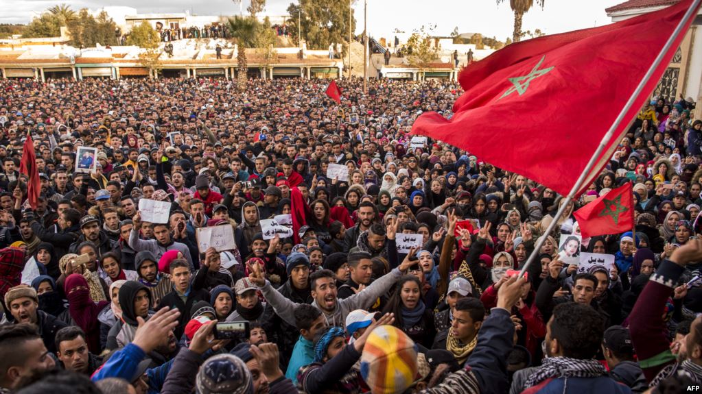 محكمة مغربية تقضي بسجن 18 من نشطاء "حراك جرادة"
