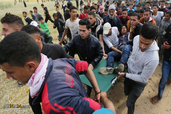 At least 43 Palestinians injured during Gaza protests