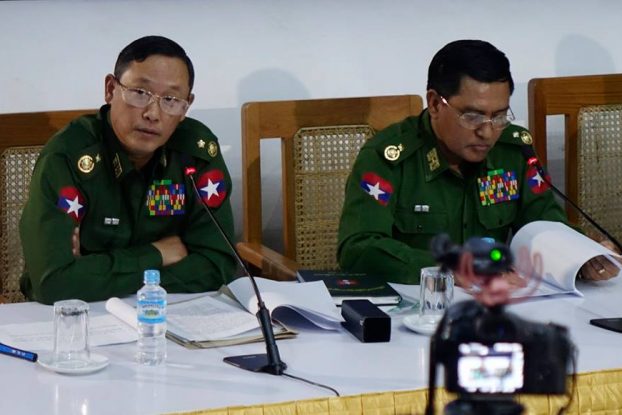 ရဲကင္းစခန္းမ်ားကုိ အင္အားသုံးတုိက္ခုိက္မႈ ေယာက္်ားမပီသဟု တပ္မေတာ္ ေျပာ