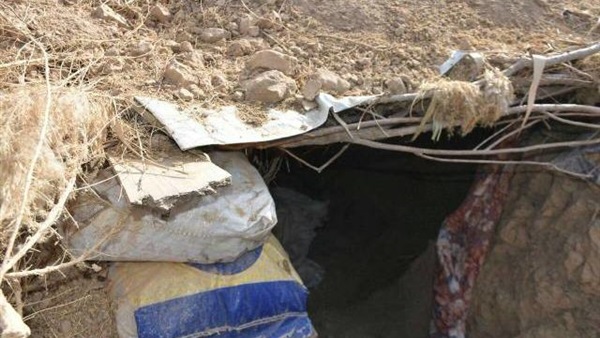 الكشف عن مخبأ شتوي لداعش الوحشي في ديالى يضم امراء ومقاتلين من 3 ولايات