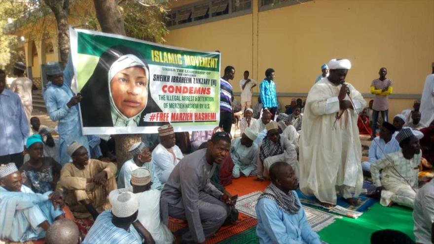 Ils condamnent au Nigeria l'arrestation du journaliste de Press TV aux Etats-Unis
