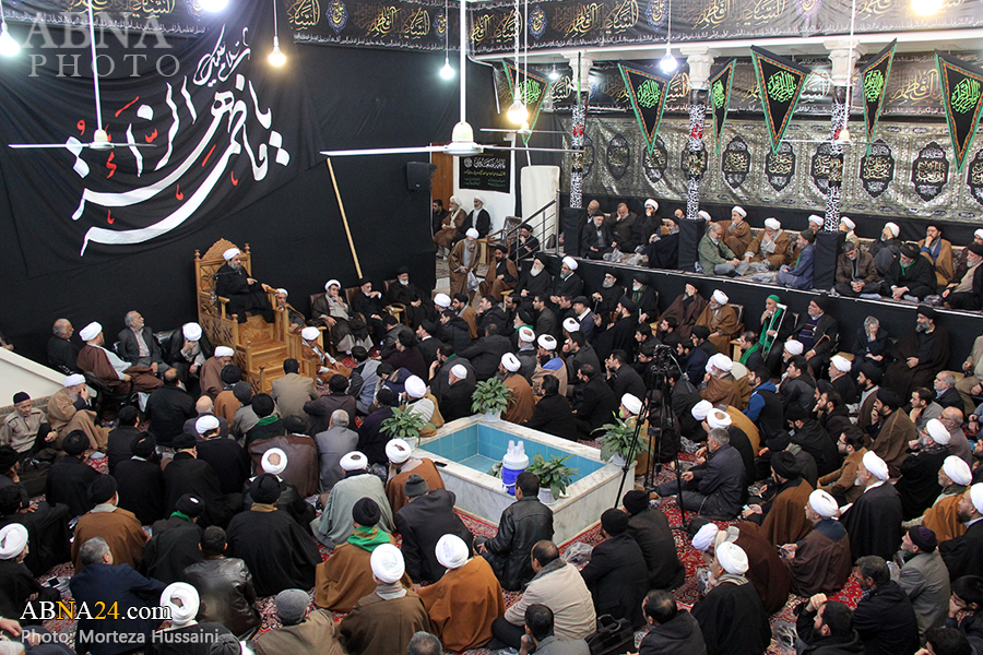 Photos: Mourning ceremony on Sayyida Fatimah's martyrdom anniv. at offices of Ayatollahs Safi Golpaygani, Boroujerdi
