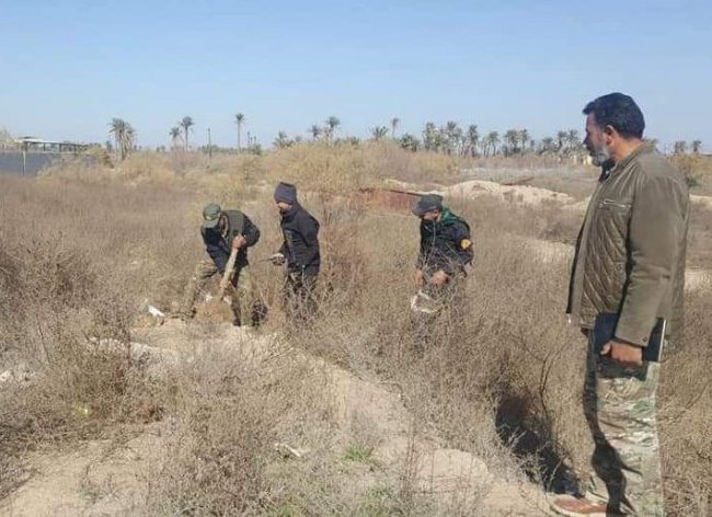 عملية لقوات عراقية في بابل تكشف عن انفاق لداعش