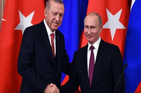 Putin ile Erdoğan, 2019’un ilk görüşmesini gerçekleştirdi: Şubat’ta üçlü zirve yapılacak