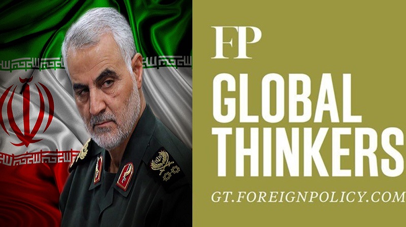 Ҝенерал Сүлејмани дүнјанын мүдафиә саһәси үзрә он үстүн симасы арасында