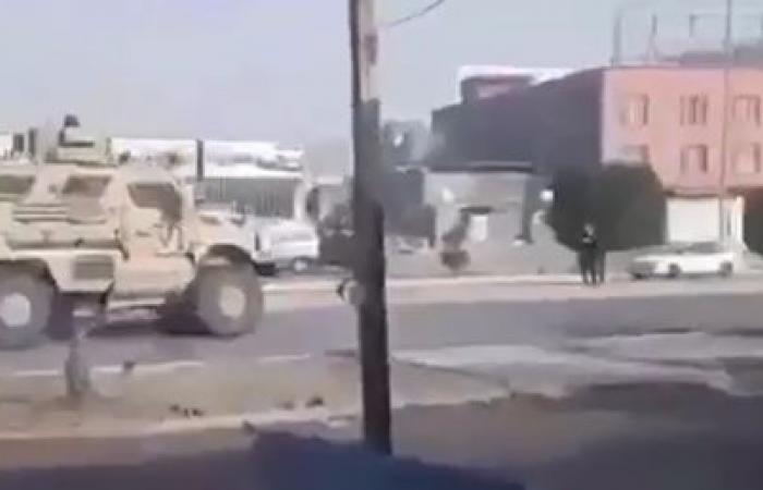 القوات الأمريكية تتجول في الفلوجة