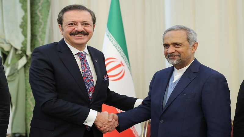 ایران ترکی اقتصادی تعلقات کی توسیع پر پرعزم