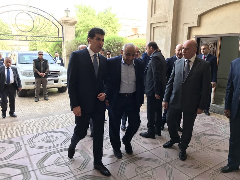 بارزاني شاكراً حكومة عبد المهدي : موازنة 2019 هي الافضل بالنسبة لكردستان