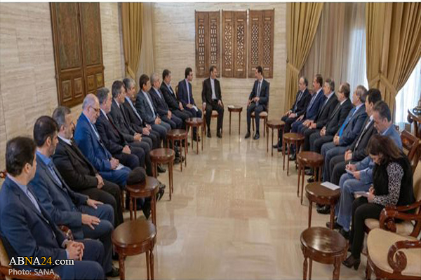 Iran's Jahangiri meets Syrian President 