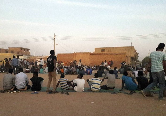 المطالبة باسقاط النظام تصل الی ارياف السودان
