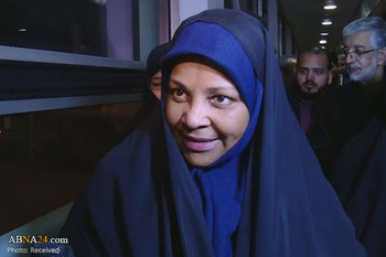 Marzieh Hashemi se vratila u Iran