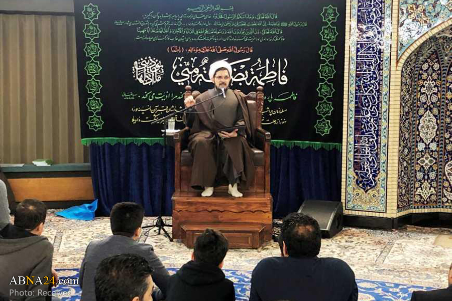 تقرير مصور/ مجلس عزاء بمناسبة استشهاد السيدة "فاطمة الزهراء" في هامبورغ الألمانية