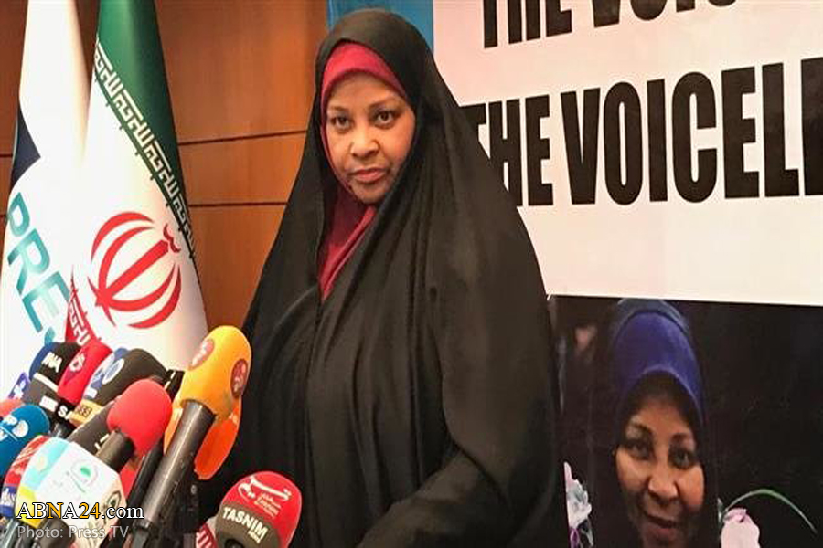 Press TV anchor briefs journalists on US detention