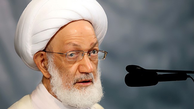 آیت اللہ شیخ عیسی قاسم : بحرینی عوام ذلت اور غلامی کو برداشت نہیں کریں گے