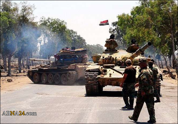 الجيش السوري يسحق الارهابيين في ادلب