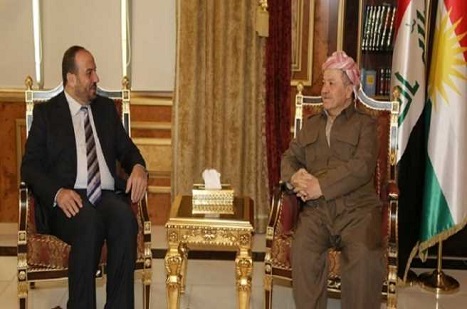 Barzani Suriyeli Muhaliflerle Görüştü