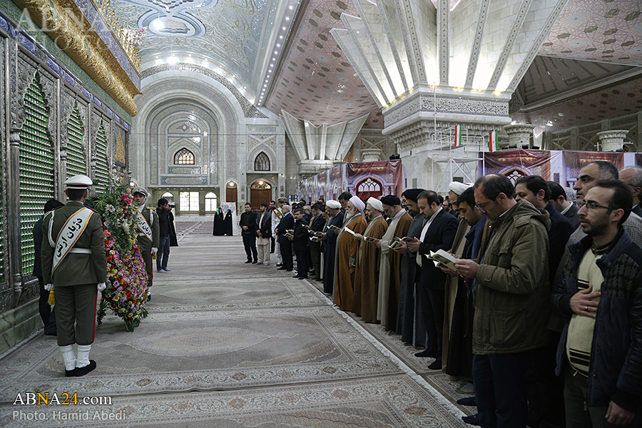 Photos: Secretary General, staffs of AhlulBayt (AS) World Assembly renews allegiance to ideals of Imam Khomeini / 2