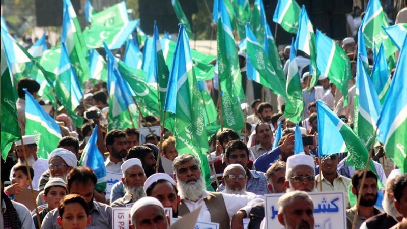 پاکستان میں کشمیری عوام سے یوم یکجہتی کا اعلان