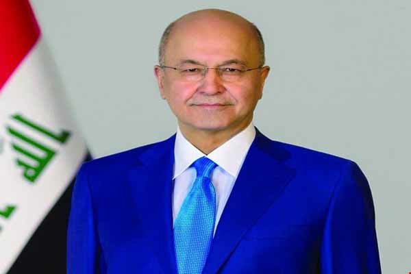عراق کے صدر نے ایران کے بارے میں ٹرمپ کے بیان کومسترد کردیا