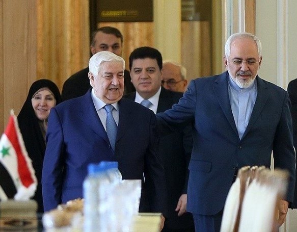 وزير الخارجية السوري "وليد المعلم" يصل الى طهران 