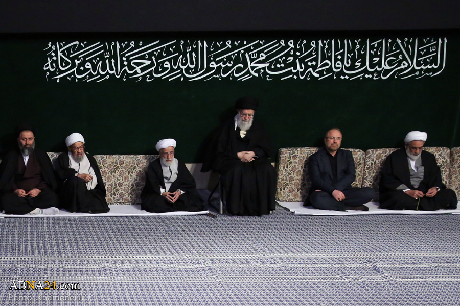 تقرير مصور/ الليلة الثانية لمراسم العزاء باستشهاد السيدة فاطمة الزهراء(ع) بحضور قائد الثورة